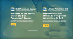 Desktop Screenshot of bellpensionersgroup.ca